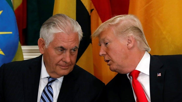 Ο Τραμπ προέτρεψε τον Τίλερσον να μην ασχολείται με τον μικρό άνθρωπο «πύραυλο»